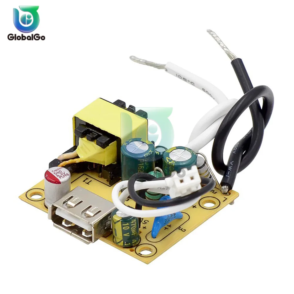 5V 2A 10W Aislado Módulo de Potencia Con Agujero De Montaje Tarjeta de Alimentación Adaptador de Transformador Construido En el Módulo de Accionamiento