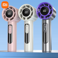 Xiaomi Usb rechargeable mini outdoor portable turbo long-lasting high-speed fan handheld portable fan wind speed adjustable