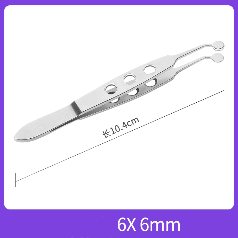 Metarsal gland massage forceps Ophthalmic eye plate gland massage clip squeeze eyelid gland blockage dredge tweezers eyelid turn