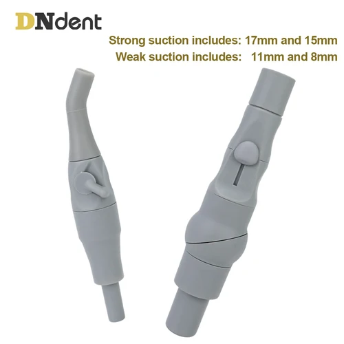 Éjecteur de salive dentaire réglable, buse à pointe faible, bain d'aspiration, accessoires de rechange buccale