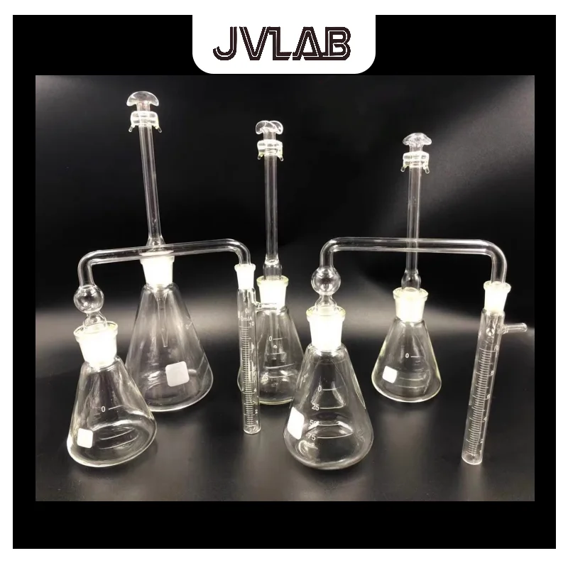 

Trace Element Analyzer Kit 100/150ml Glass Reaction Vial Mineral Content Lab Use Testing Boro3.3 Colorimetric Method JVLAB
