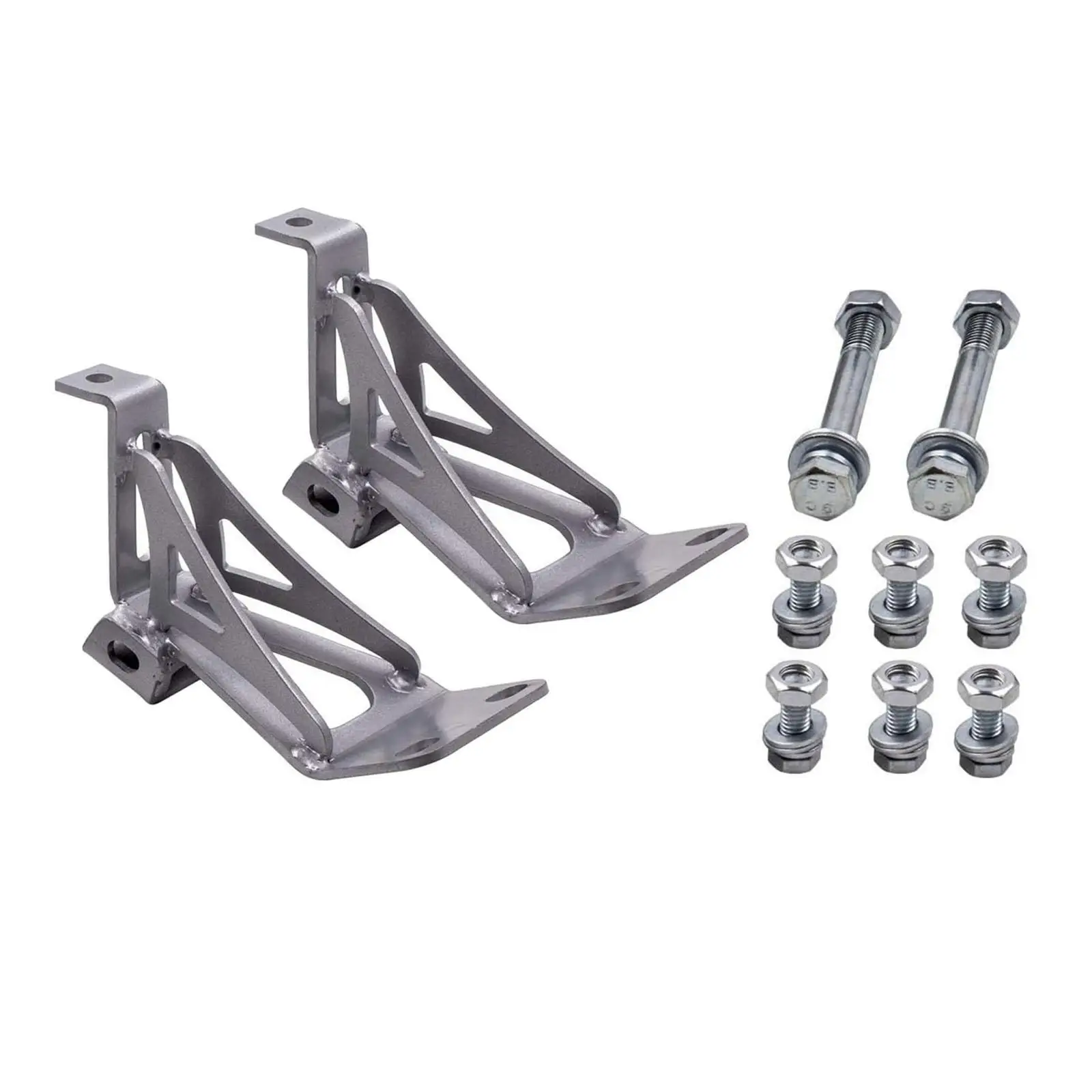 2 Pieces Engine Mount Brackets Motor Perches 6372mp-sm Strong Structure Wear