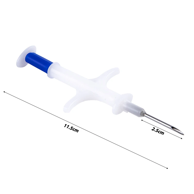 Animal Syringe ID Implant 134.2kHz Cat Dog Fish Microchip Pet Chip Needle Vet RFID Injector PIT Tag Animal Identification