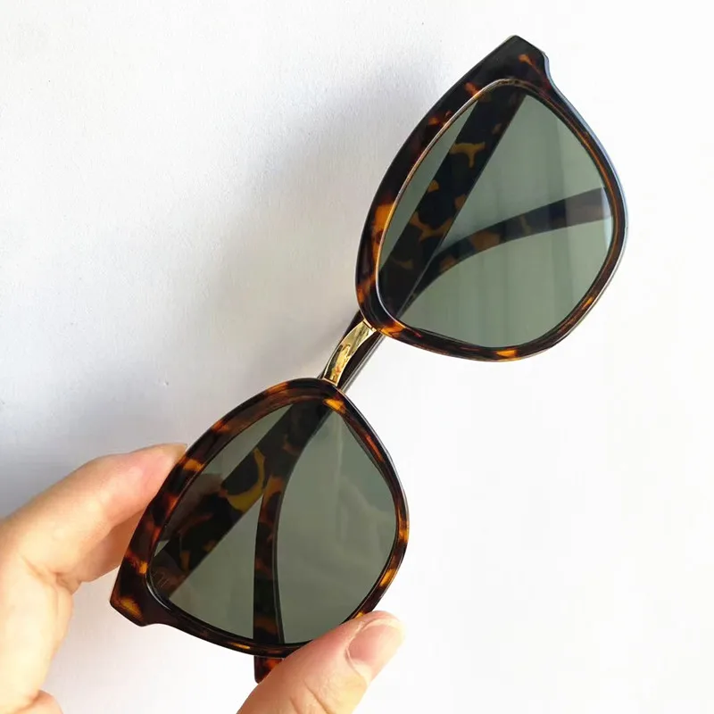 

Fashion Sunglasses Women Sun Glasse Cat Eye Anti-UV Spectacles Leopard Frame Personality Eyeglasses Simplity Ornamental