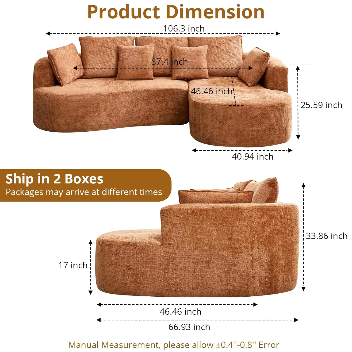 Thumbnail 2 - #29 Best Selling Modular Sectional Sofas