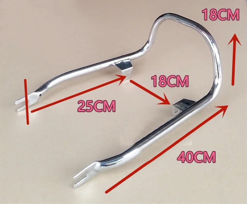 Motorcycle Accessories Rear Wing GN125 U-tube Rear Armrest Tailstock