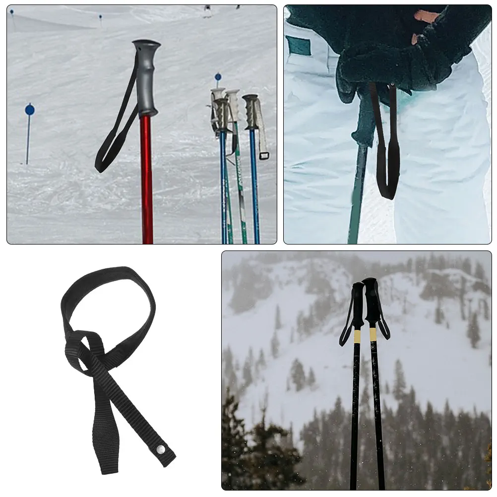 

2 Pcs Trekking Pole Wrist Strap Straps for Walking Poles Cane Hiking Belt Stick