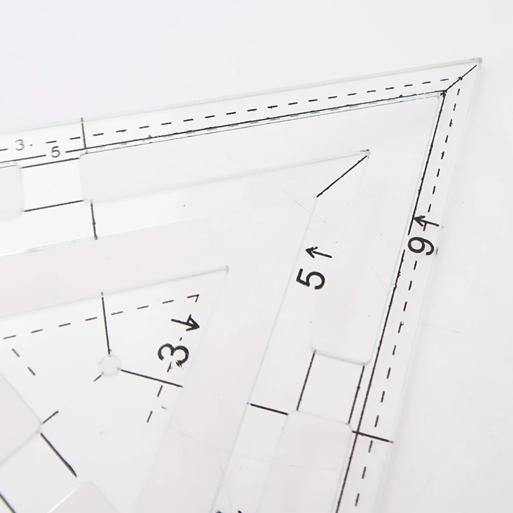 

Acrylic Quilting Ruler Sewing Template Clothes Making Craft Tailor Transparent Patchwork Measuring Drawing Embroidery Projects