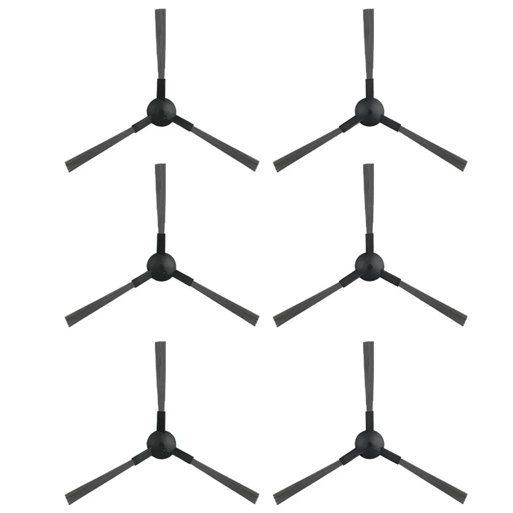 Excelente sujeira e remoção de poeira para Tesvor S7 Pro, aspirador robô, substituição escova lateral, conjunto de 6