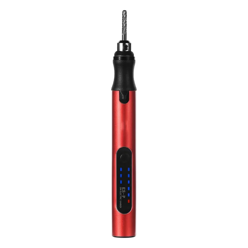 

ABFI Portable Electric Sanding And Sharpening Pen - Suitable For Detail Grinding,With 3Mm Drill Bits, Pen Sharpening Set
