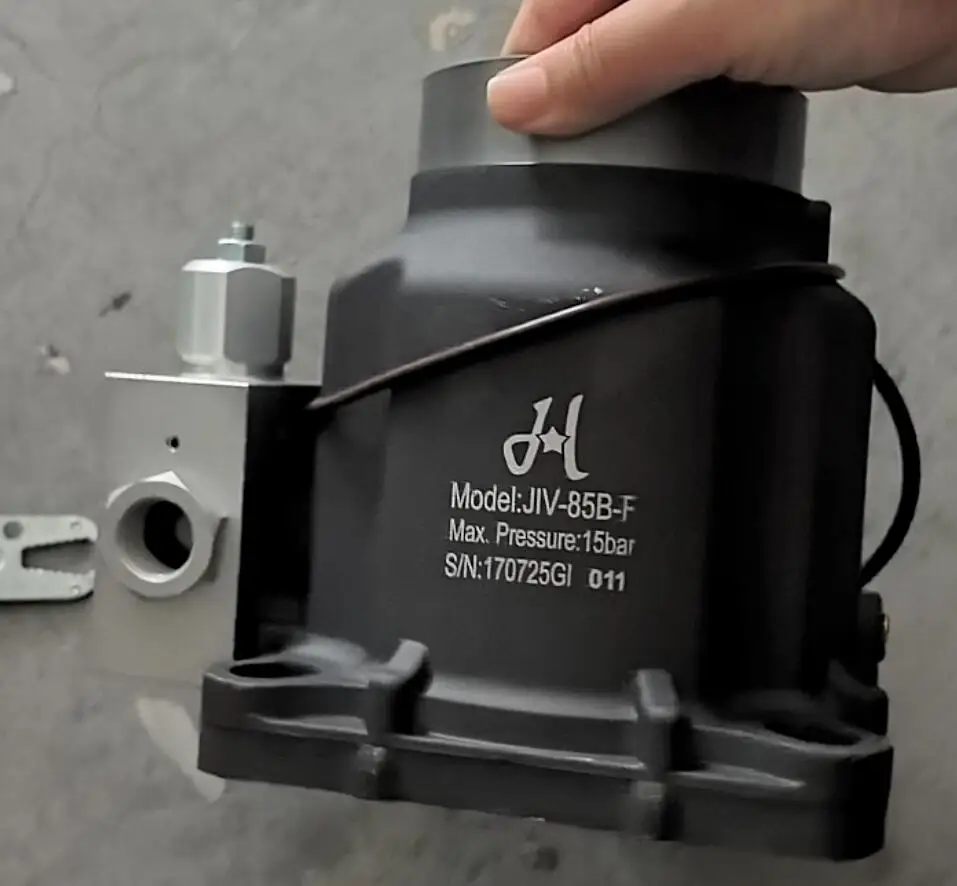 JIV-85B-F screw air compressor red star inlet valve
