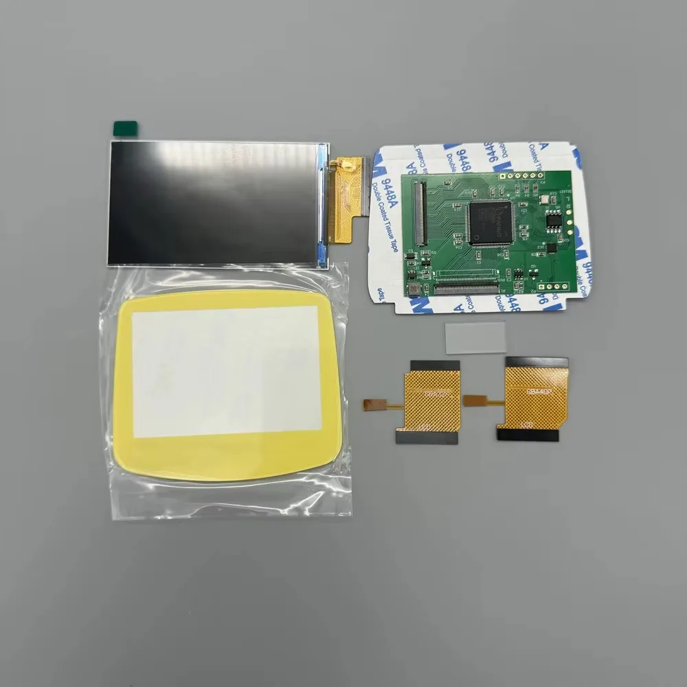 V5.4 PCB IPS LCD-scherm voor GBA Snijvrije schaal Geen lassen Origineel formaat Scherm voor GBA Hoogtepunt Helderheid LCD - afbeelding 1