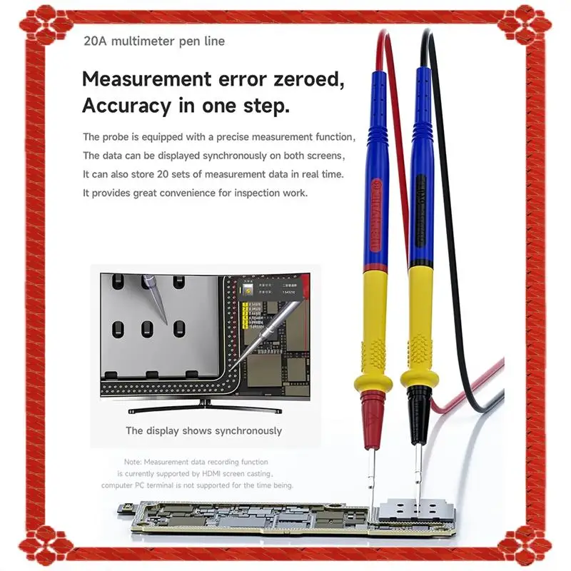 Consegna in 24 ore MECCANICO Tipo-C Interfaccia Uscita USB 4K Azione 2 Microscopio Video Multimetro 1080P 60FPS Per Strumenti di Riparazione PCB S