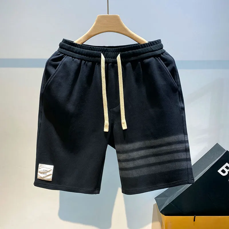 

Men's Casual Loose Fit orts Summer Wear Outerwear American Sle Spor Sweatpants Trendy Brand Youthful ular Five-Quart...