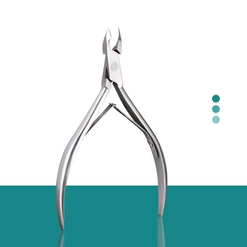 

Professional Nail Nipper Stainless Steel Cuticle Nail Clipper Art Manicure Pedicure Care Trim Plier Cutter Beauty Scissors Tool