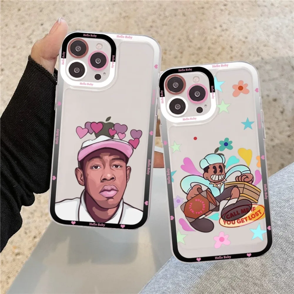 Rapper Tyler The Creator Phone Case For Samsung S 20 21 22 23 lite plus ultra Clear Mobile Cover Funda