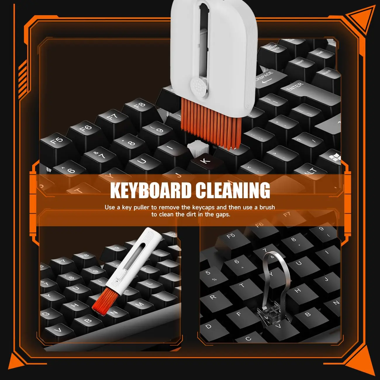 Laptop-Bildschirm Tastatur reiniger Kit multifunktion ale Elektronik Gerät Reinigungs kits für Airpod-Telefone Tastaturen Ohrhörer Computer