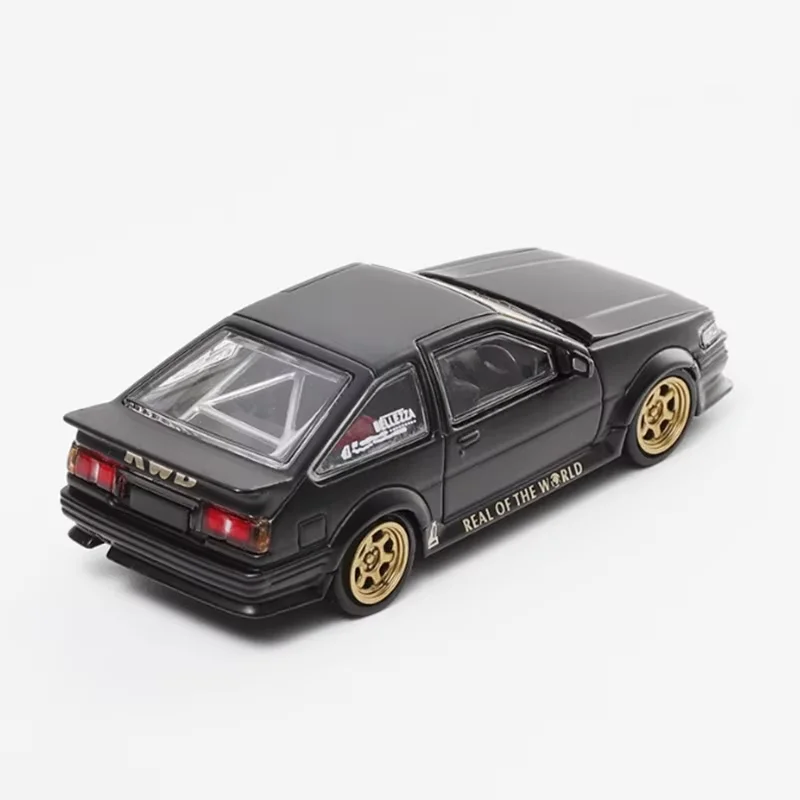 DCT 1:64 Corolla Levin GT-APEX AE86 Wide-body Modified Version