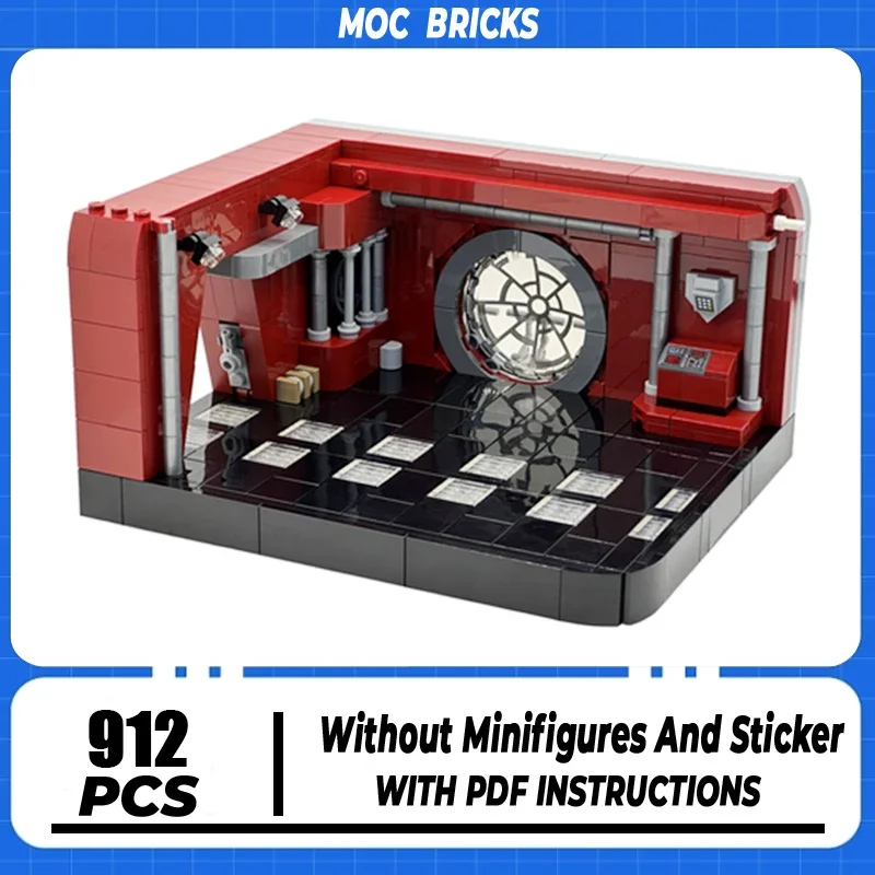 Star Movie Series Moc Building Bricks Counterattack Main Control Center Model Technology Modular Blocks Construstion Toy Gifts