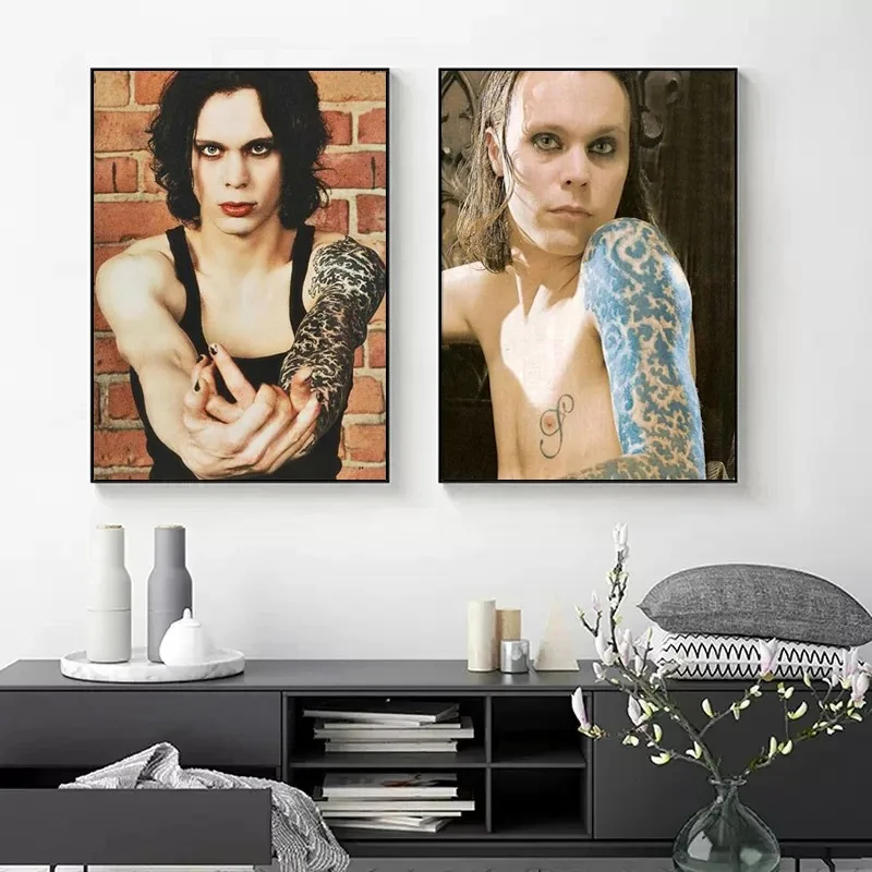 Ville Valo Poster Decorative Painting Canvas Prints Gift Wall Art for Living Room HD Pictures Bedroom Decor Painting Frameless