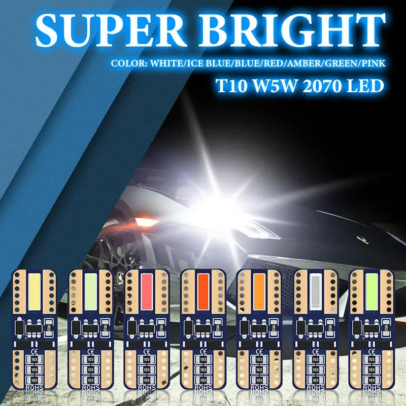 4pcs T10 w5w 194 168 led Car Interior Light clearance lamp License Plate Light TailBulb Width Lamp Universal Car Signal Light