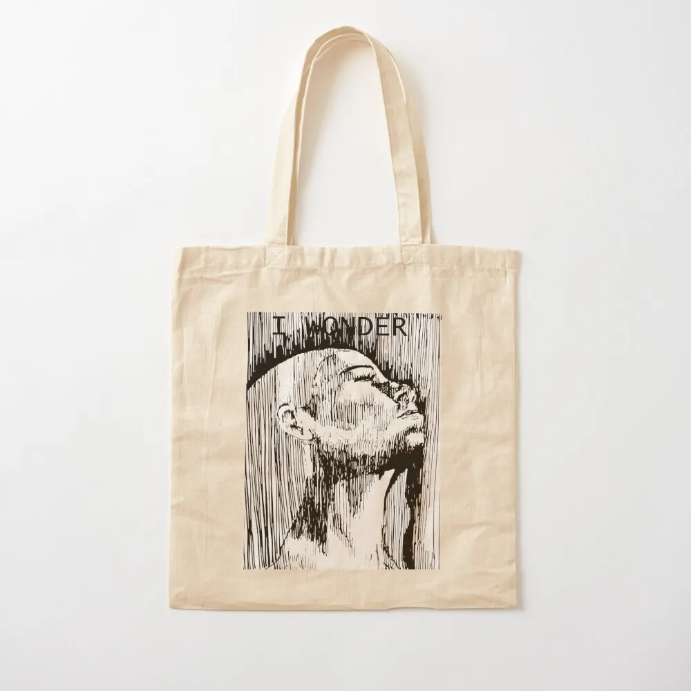 Wondering girl Tote Bag tote bags men shopper bag women canvas personalized tote
