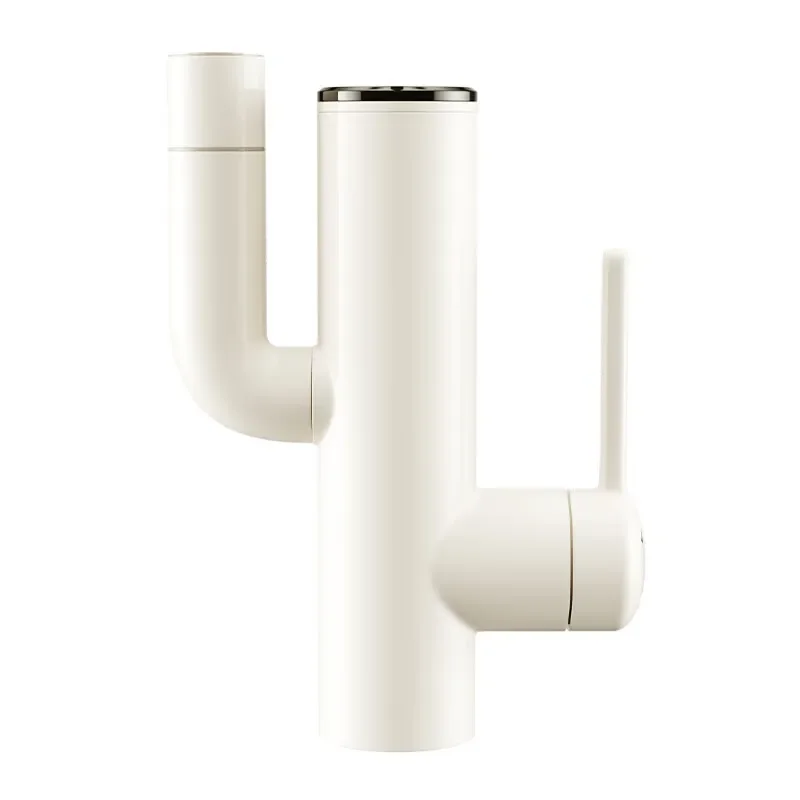 Mechanical Multi‑Function Basin Tap, Upgraded Digital‑Display Faucet with Cactus Lucky‑Cat Decoration for Bathroom