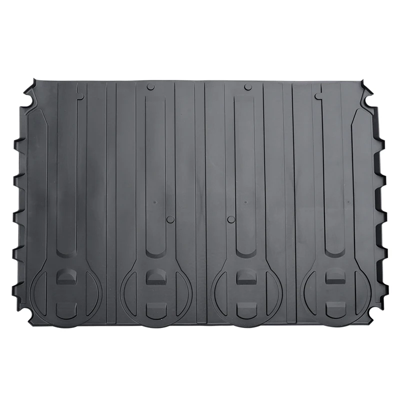 UTV TPE Rear Cargo Bed Mat All Weather Protection Rubber Slush Liner for Polaris Ranger XD 1500 2024+ 2889106