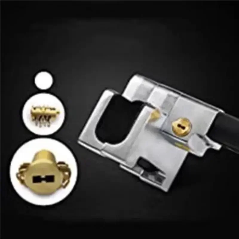 Car Steering Wheel Anti-theft Alarm Lock T-type Nail Car Front Lock Car Commonly Used Lock