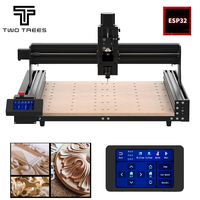 Twotrees TTC450 CNC Laser Engraver Wood CNC Router Milling Cutting Machine DIY Woodworking For Acrylic PCB PVC Metal Carving