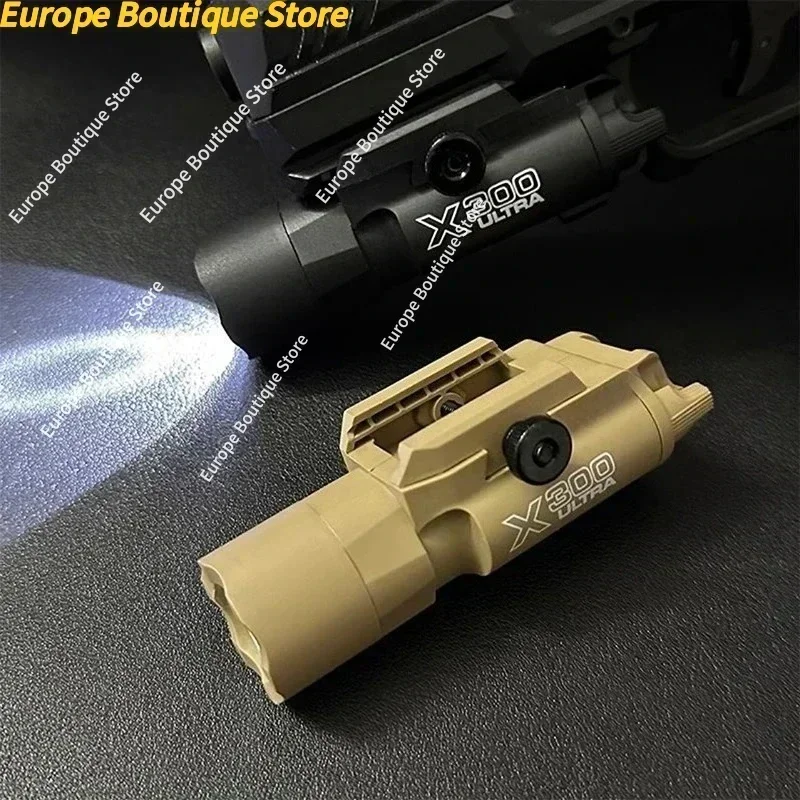 Multi-Functional X300 Tactical Light: Compatible with 20mm Rail for CS Matches Toy Airsoft Guns Hunting Wargames【2026 NEW】