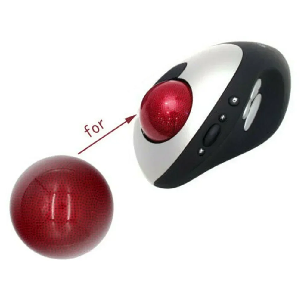 Substituição de trackball de bola de mouse para logitech trackman óptico sem fio T-RB22 peça de reparo de mouse