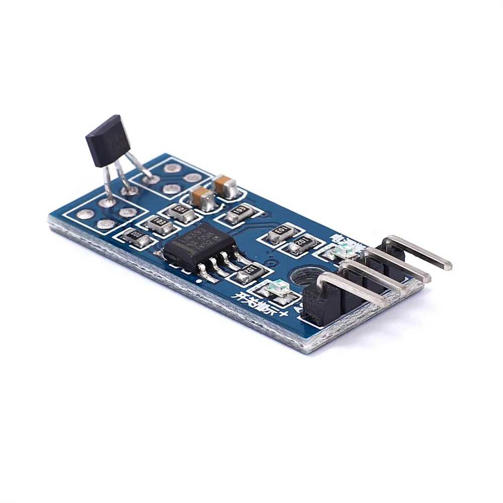 Hall Sensor Motor Speed Measurement Module 3144E Single Open Circuit Speed Sensor 3144 Count Sensor A3144 Board A3144E