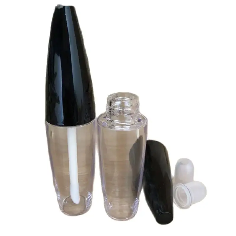 

10/25/50Pcs 12ML Big Capacity Empty Lip Tint Bottles Containers Bowling Bottle Shape Black Lid Lipgloss Tube Cosmetic Packaging