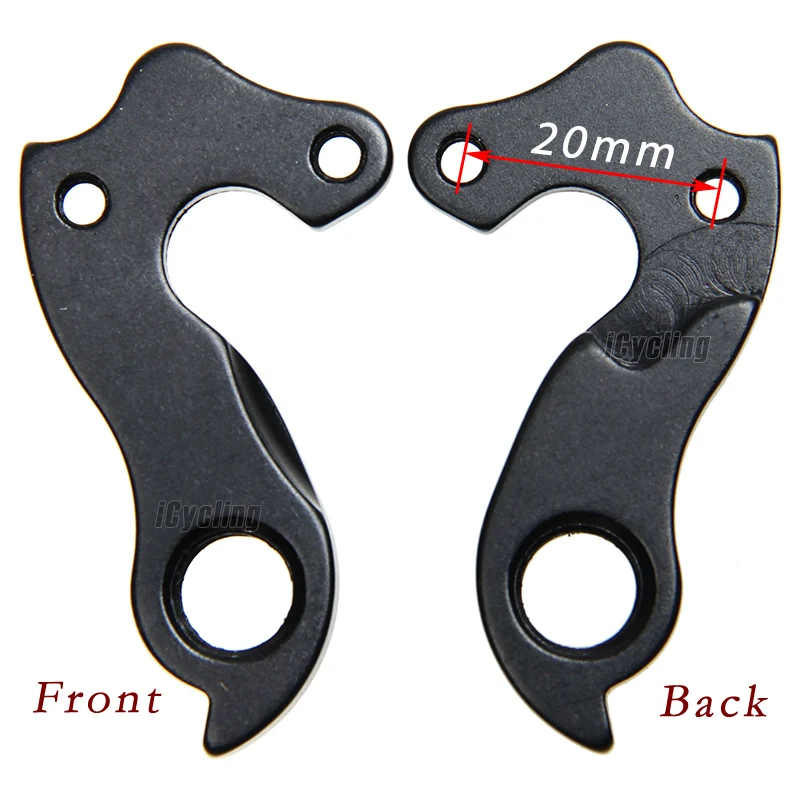 2 stuks Derailleurhanger voor Gusto 2015 Rca11 Rca21 Team Editie Rcr3 jp rcr team harde sport