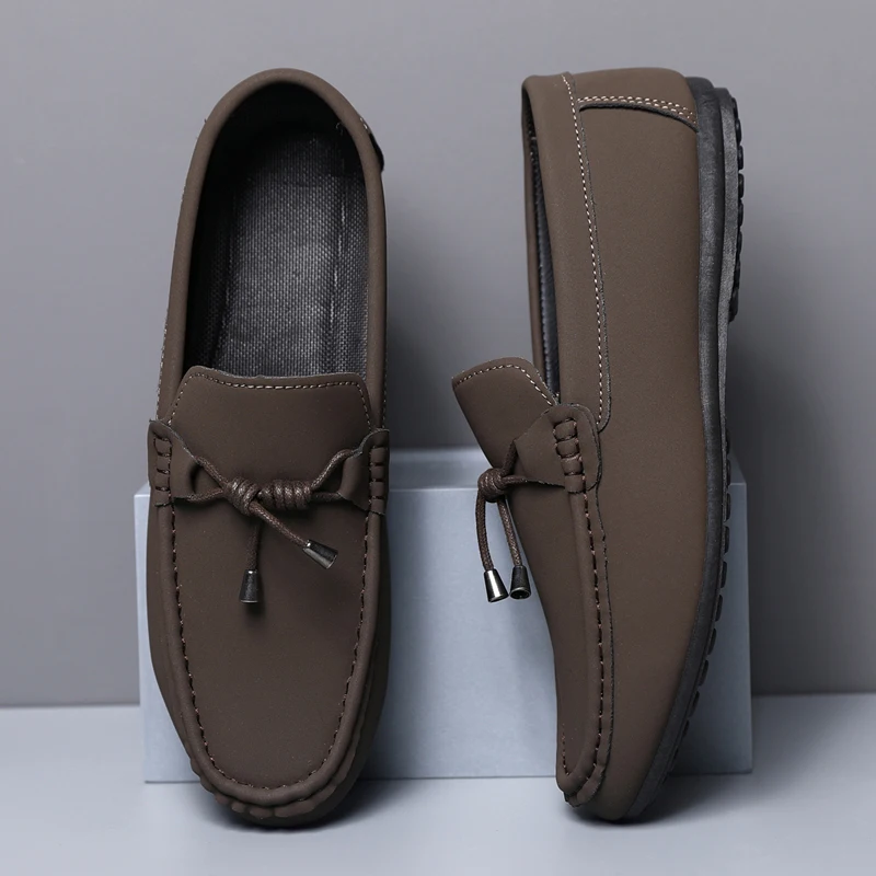 YRZL Mens Loafers Casual Shoes Breathable Lightweight Slip On Shoes for Men Summer Non Slip Comfortable Shoes Fashion Sneakers