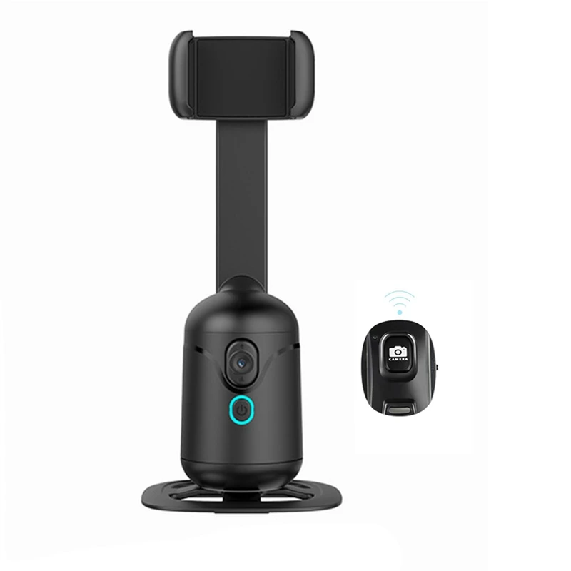 

Smart AI Gimbal Auto Face Tracking Tripod, 360° Rotating With Remote & Gesture Control For Video Recording,Tiktok,Vlog