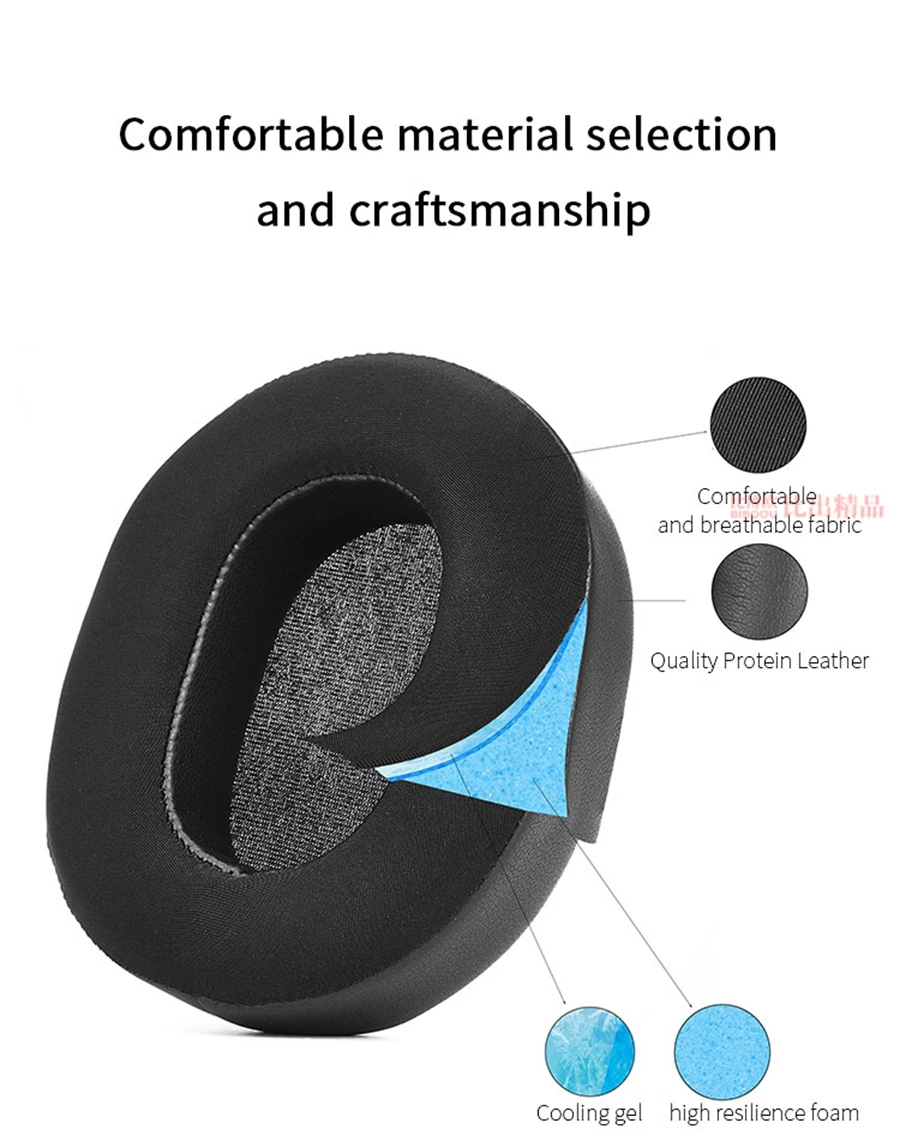 Ear Pads For SONY INZONE H9 II Headphone Cushion WH-G910N Headset Foam Pad Earpads Sponge Earmuffs