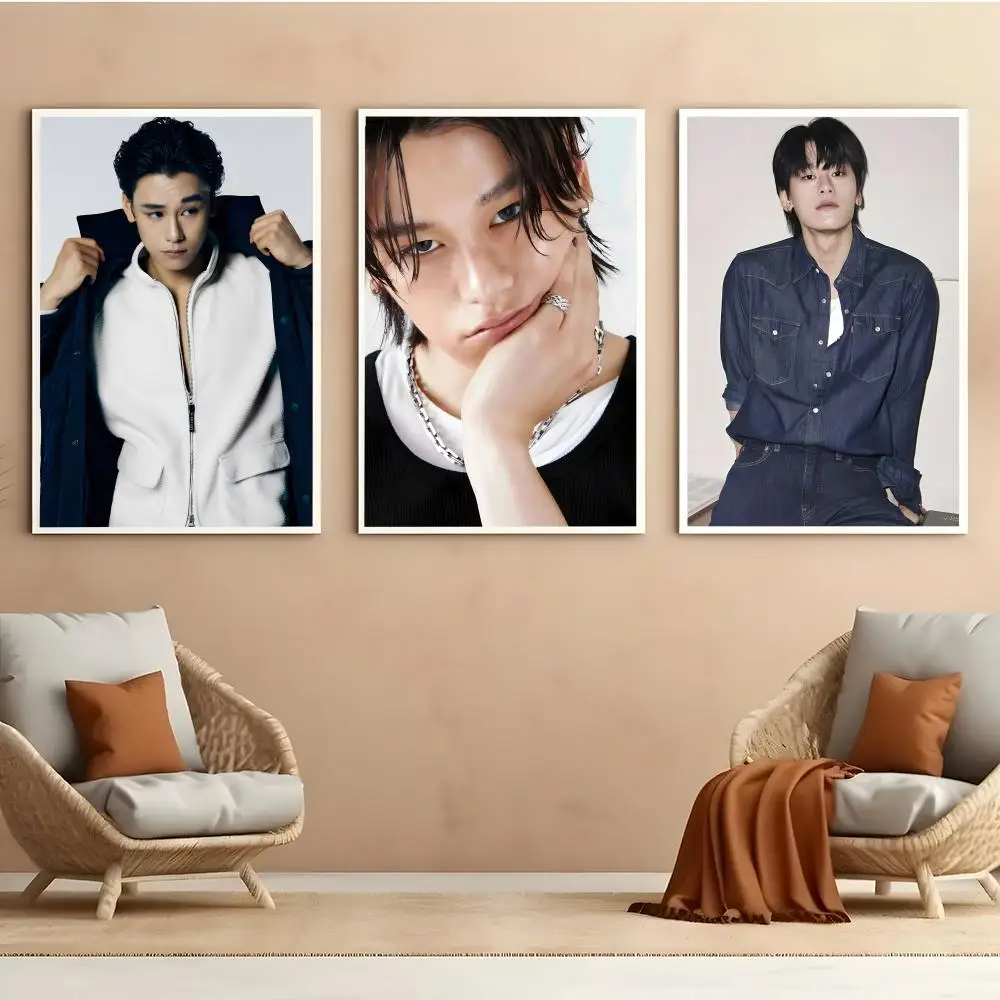 Cha WooMin Actor Poster Durable HD PVC Wall Art - Waterproof Soundproof For Home Office Bar