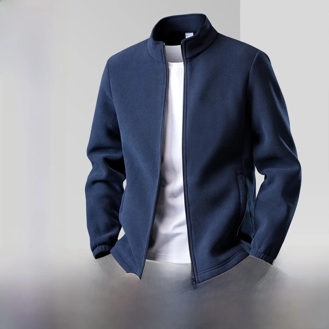 

Rn Men's Fce Jaet Thiened Outdoor Casual Warm Autumn Winter Coat Stand Fit Non-iron Treaent Long Sve Zipper