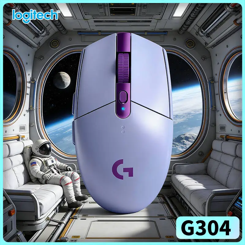 Logitech G304 LIGHTSPEED Wireless Gaming Mouse standby power saving further boosts battery efficiency during temporary breaks