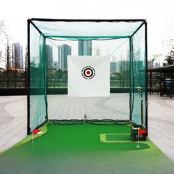 Golf practice net swing strike cage net home indoor training simulation court LXW001