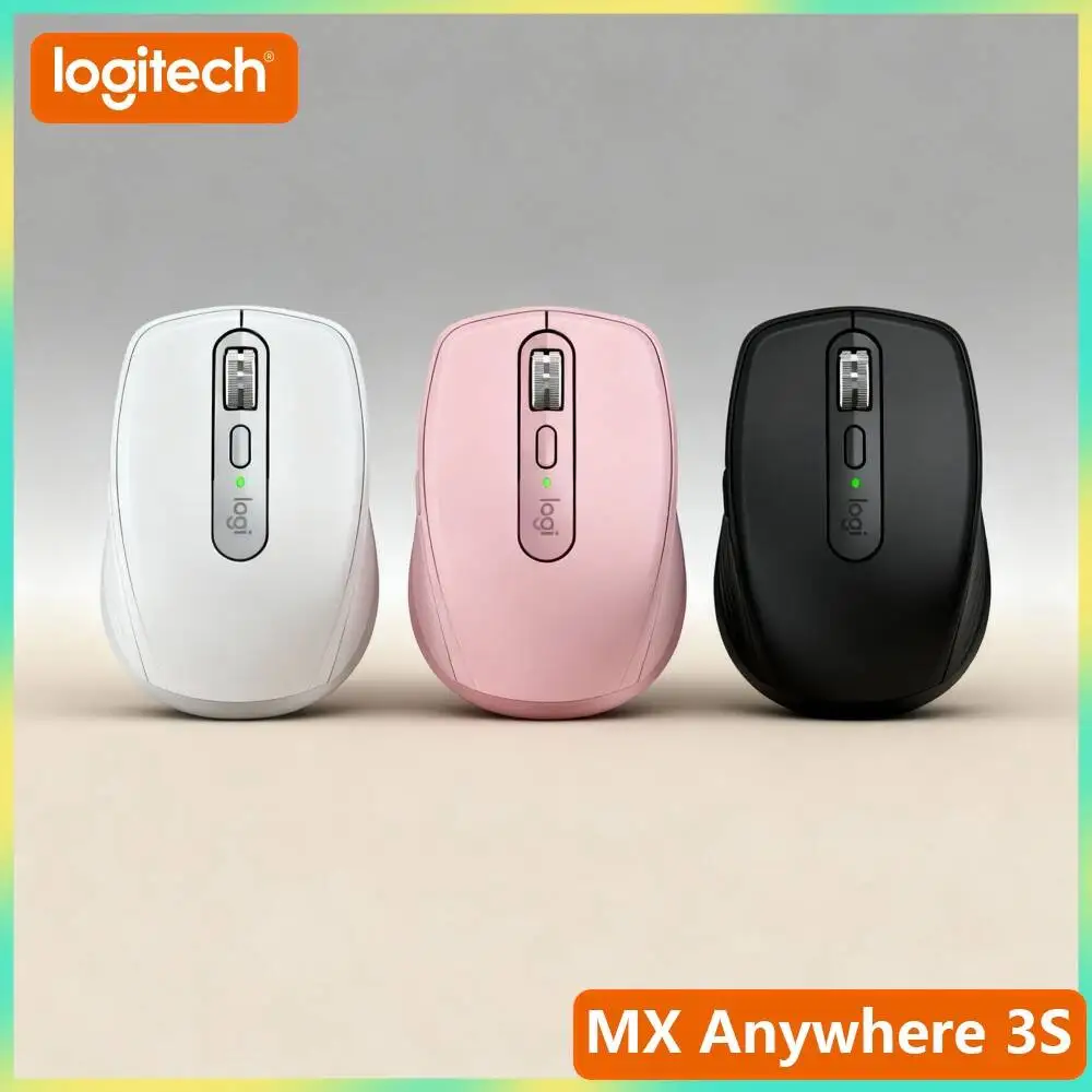 Productivity MX Anywhere 3S - 8K DPI, MagSpeed Wheel, 3-Device Connect, Perfect for Auto Marketing Plan & Daily Task