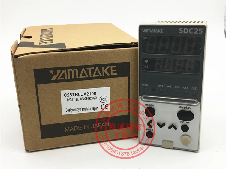 Original Japanese Yamamoto KMATAKE Temperature Controller SDC25 C25TR0UA2100 Available For Sale In Stock