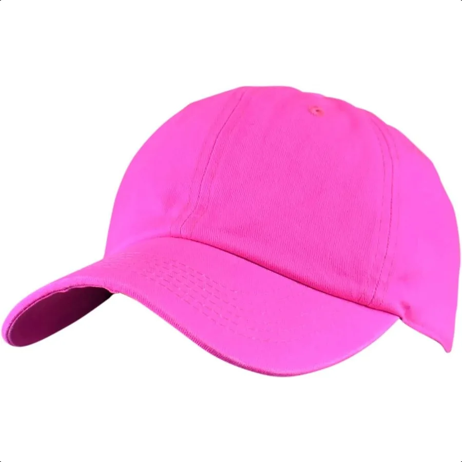 

C.C Unisex Classic Blank Low Profile Cotton Unconstructed Baseball Cap Dad Hat