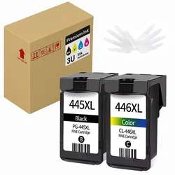 3U PG 445 CL 446 XL Ink Cartridge for Canon Printer PG445XL CL446 XL Pixma MG2440 MG2540 MG2540S MG2545S MG2940 MG3040 TS3140