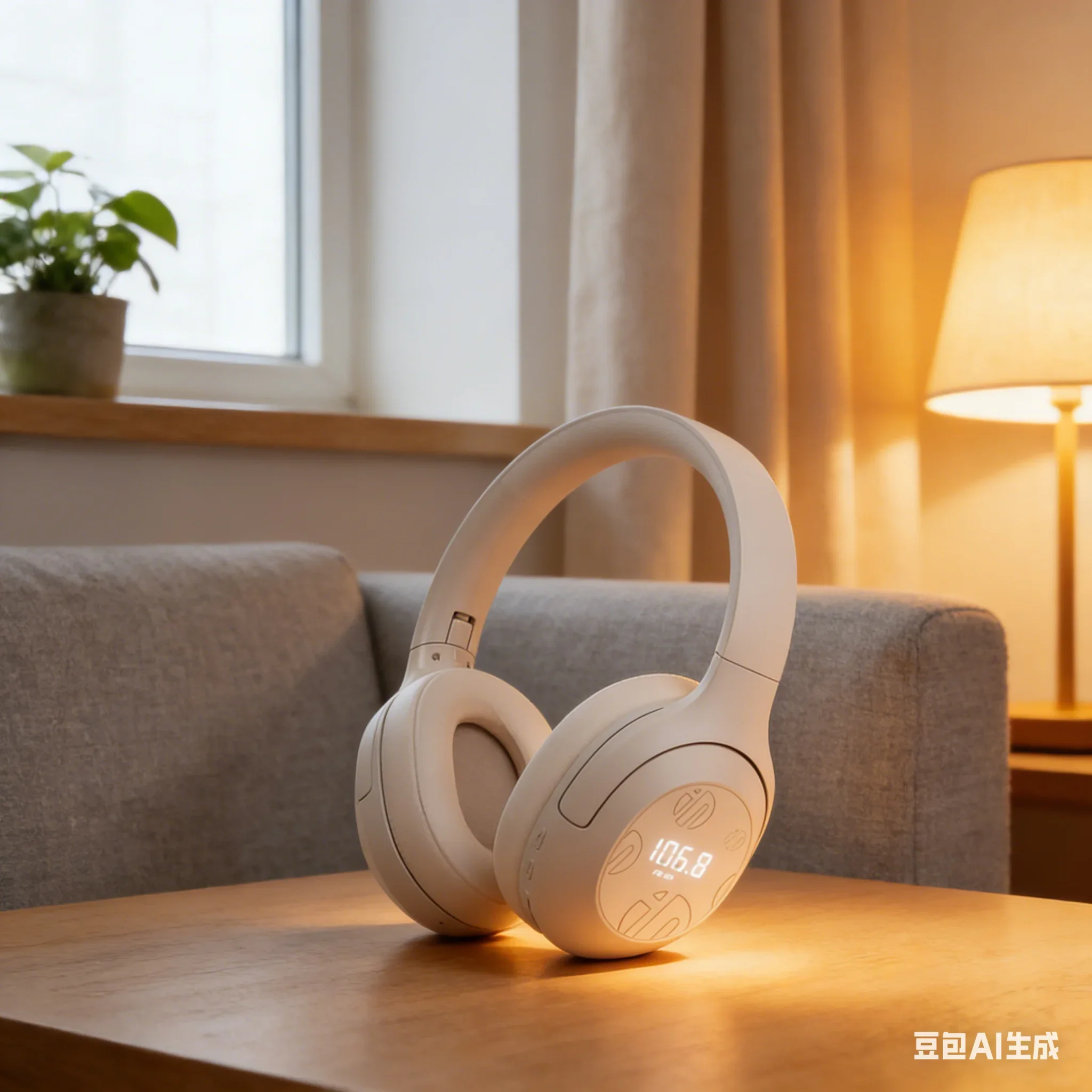 INPHIC H1S Wireless Headphones FM Radio Over Ear Headset Microphone For College  HiFi Stereo Sound Noise-canceling Headphones