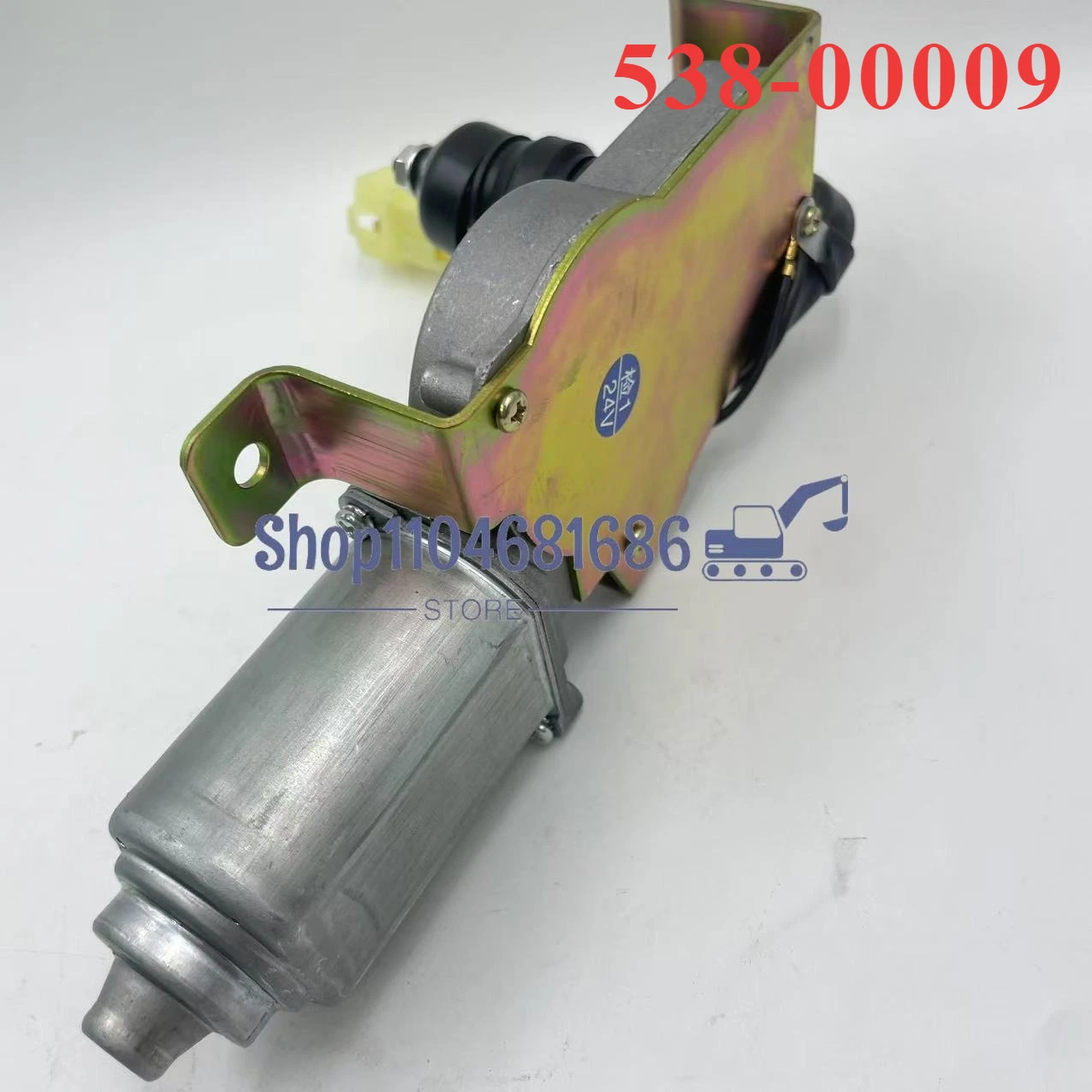 

538-00009 24V Window Wiper Motor for Doosan DH220-5 DH220-7 DH215-7 DH225-7 DH300-7 Construction Machinery Excavator Repair Part