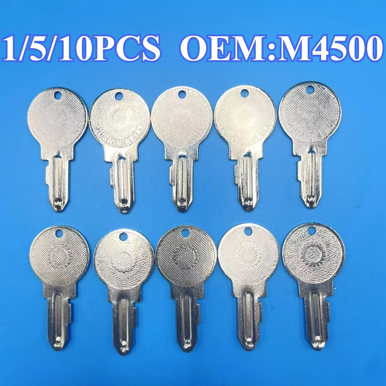 

1/5/10PCS M4500 Ignition Key For Kubota L1500 L175 L1801 L185 L2000 L210 Engine 32130-31810