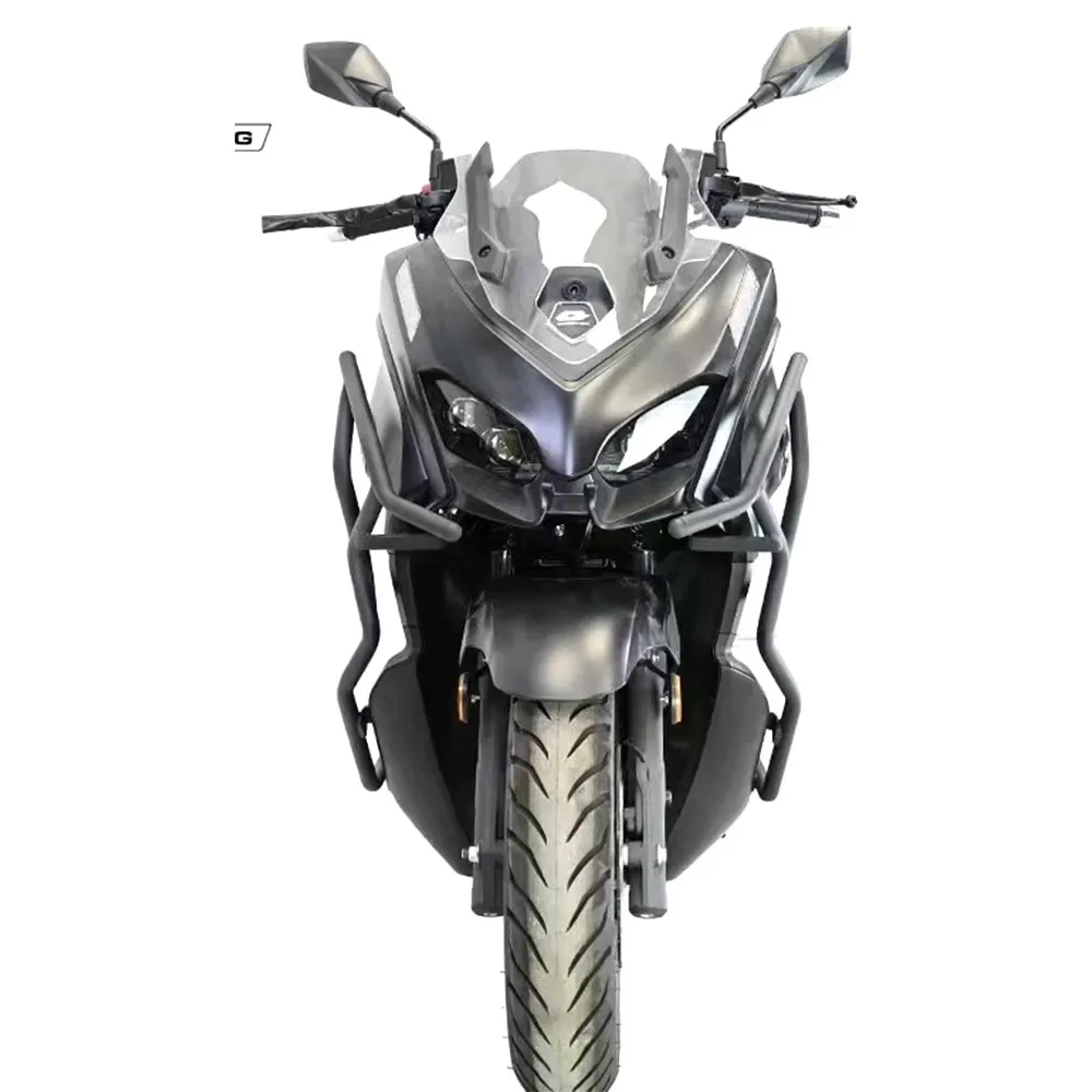 

QJ Motor MTX 125, защитная планка для выхлопного бампера мотоцикла, аксессуар для модификации - комплект модификации бампера для MTX 125